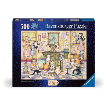Puzzle 500 Szalone koty